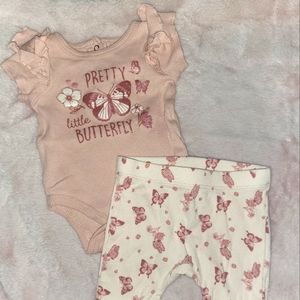 Baby Girl Outfit 0-3m